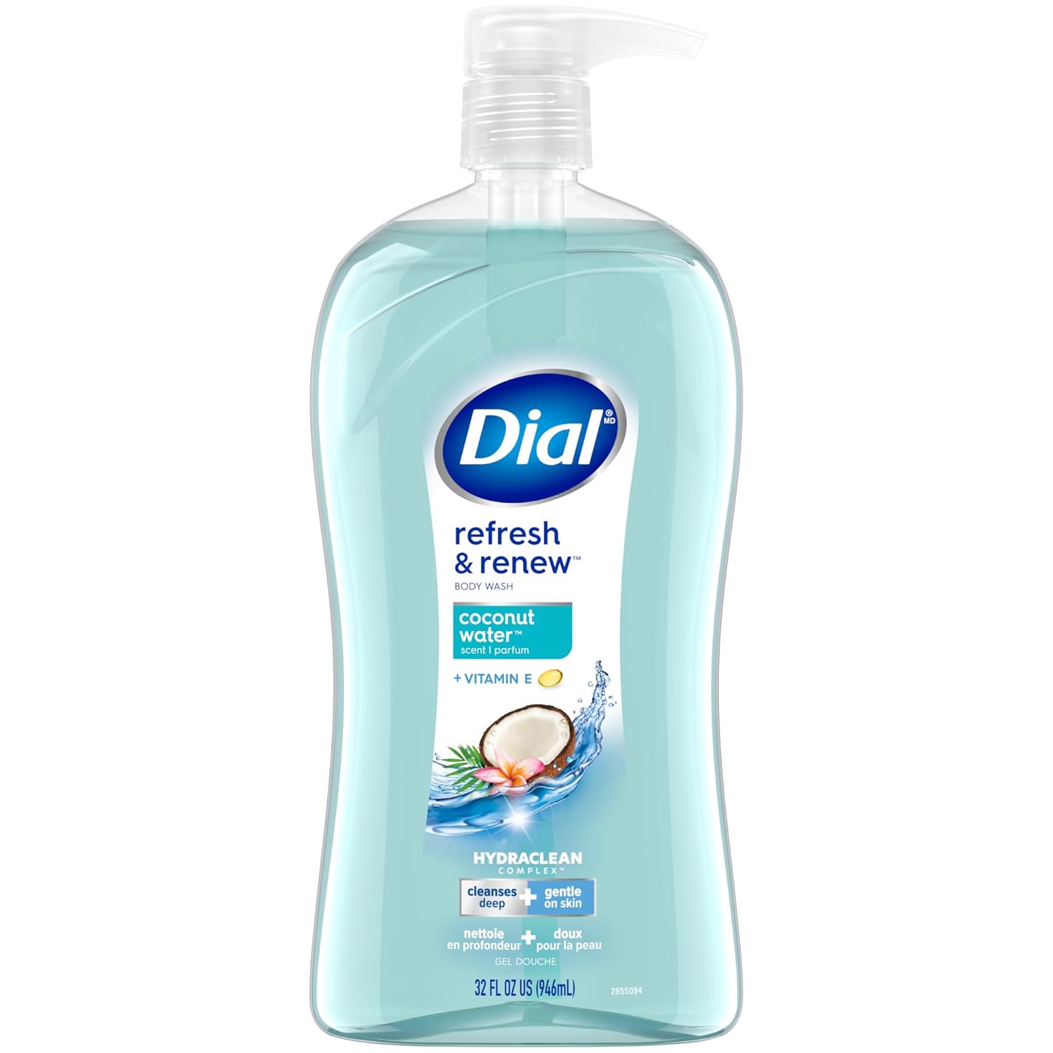 Dial Body Wash, Refresh & Renew Spring Water, 32 fl oz