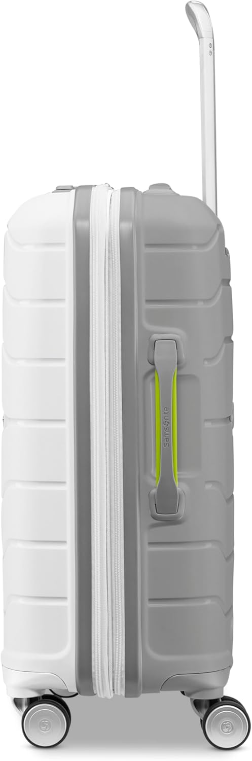 Samsonite Freeform Hardside Carry-On Luggage with Spinner Wheels - Hardshell Suitcase - TSA, Airline-Approved - Expandable Hard Shell, Smooth Rolling Wheels for Lightweight Travel - Navy