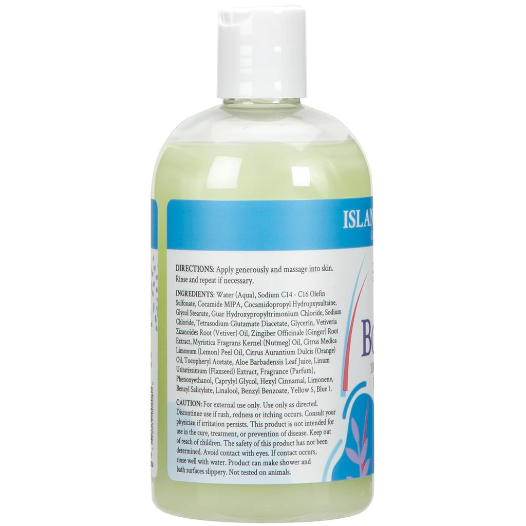 Ginger Lily Farms Botanicals Nourishing Body Wash, Island Tranquility, 100% Vegan & Cruelty-Free, Green Tea Lemongrass Scent, 1 Gallon Refill (128 fl. oz.)