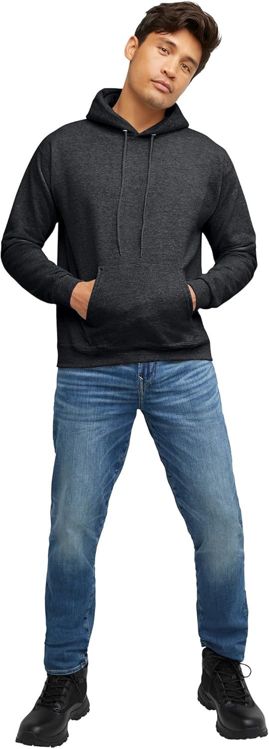 Hanes mens Hoodie, Ecosmart Fleece Hoodie, Hooded Sweatshirt for Men