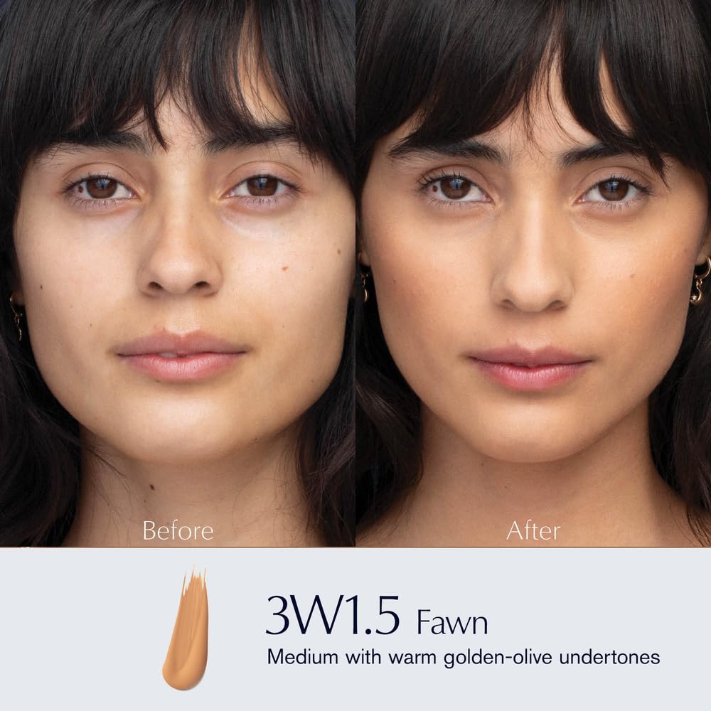 Estée Lauder Double Wear Stay-in-Place 24-Hour Long-Wear Matte Foundation Makeup, 1 Fl Oz