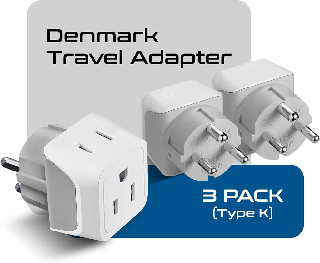Ceptics Universal Travel Adapter, 35W International Power Adapter with PD & QC 3.0 Dual USB-C, 3 USB Travel Adapter Worldwide, Type I C G A Outlets 110V 220V A/C - EU Euro US UK (11-KU)