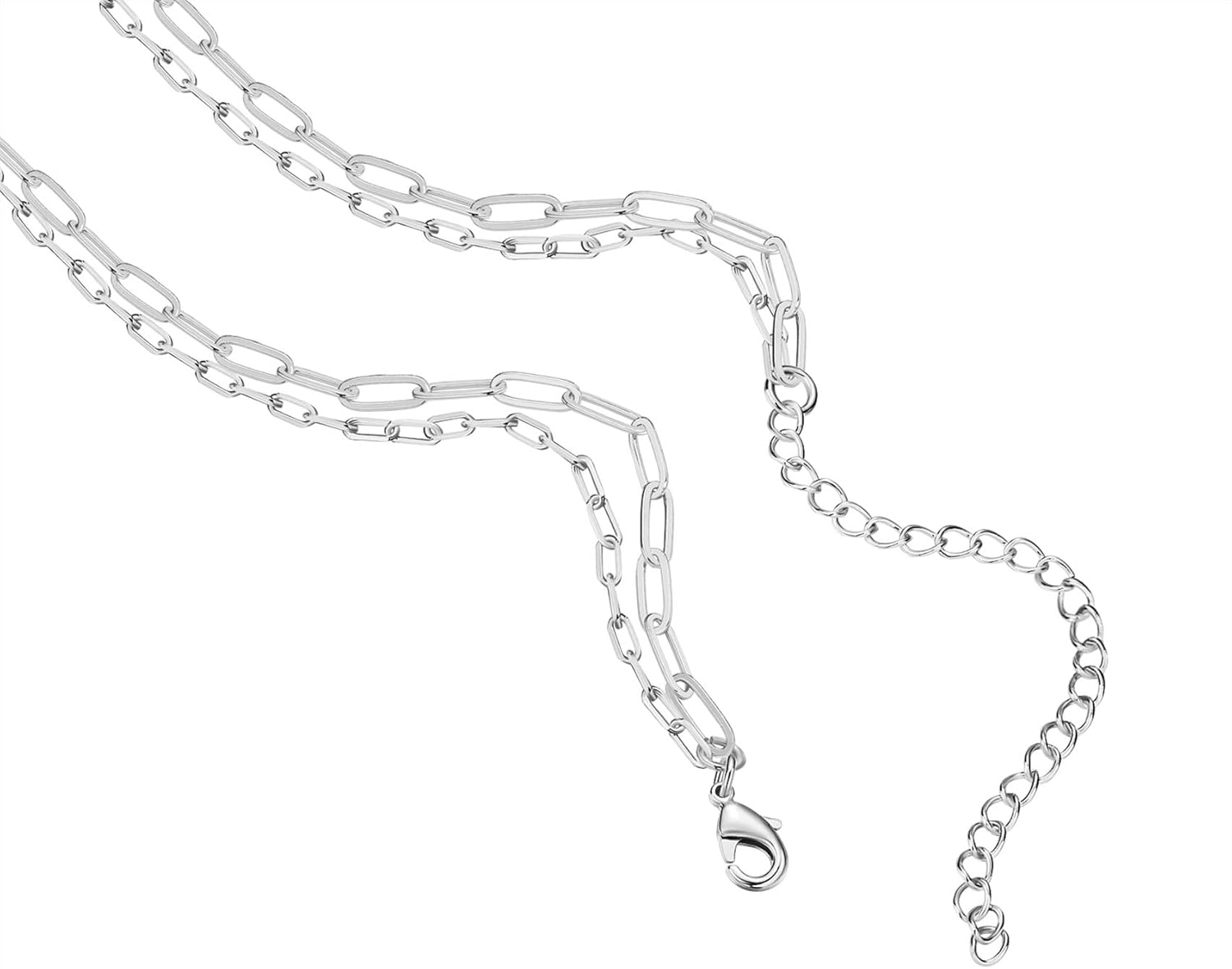 PAVOI 14K Gold Plated Layering Necklaces | Stylish Minimalist Design Pendant Necklaces | Bar, Circle, Lotus, Disc, Dog Tag, Horizontal Bar Pendants for Women