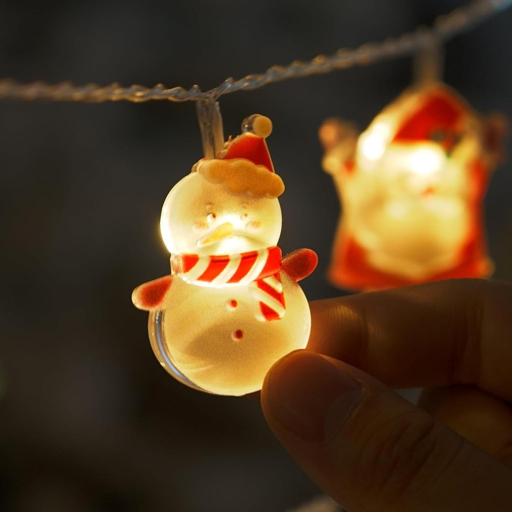 LOLStar Halloween String Lights Decorations, 9.8FT 20 LED Halloween Fairy Lights, Battery Operated (Not Included) with Timer Function and 8 Flashing Modes, Cute Booday Lights 2025 Home Indoor Decor