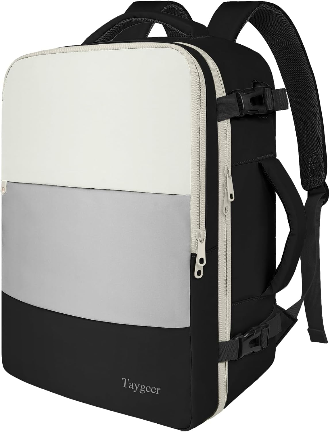 Taygeer Travel Backpack for Women, Carry On Backpack with USB Charging Port & Shoe Pouch, TSA 15.6inch Laptop Mochila Flight Approved, Nurse Bag Casual Daypack for Weekender Business Hiking, Pink