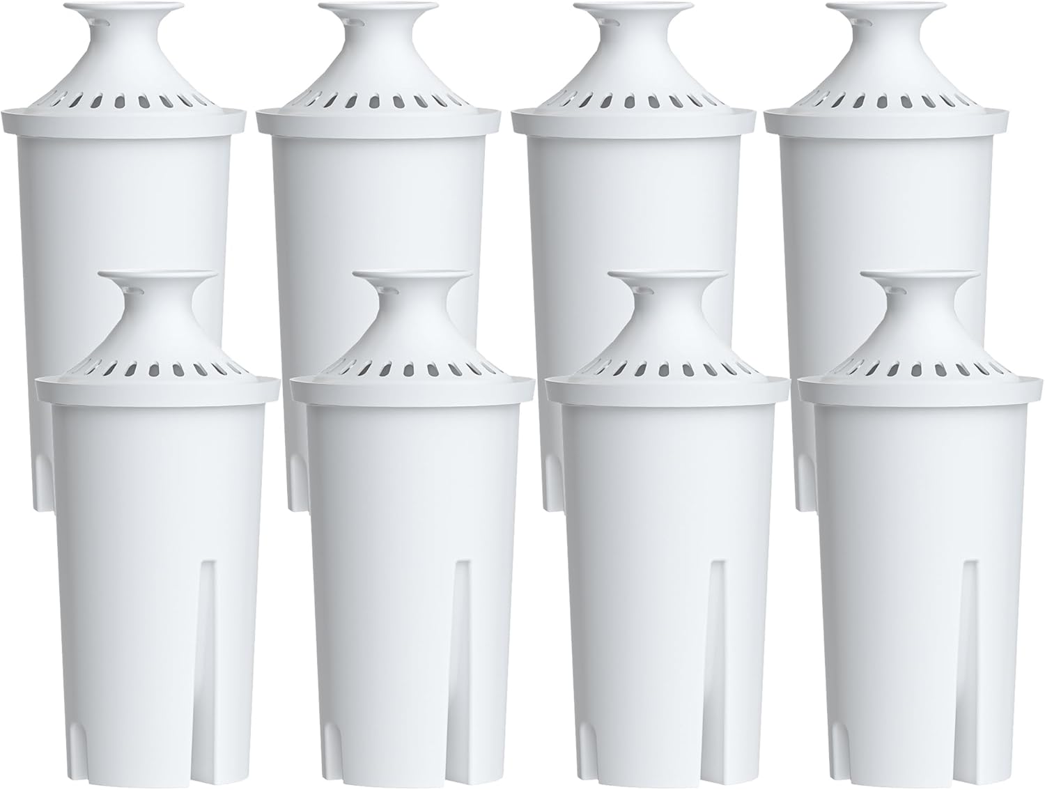 AQUA CREST Replacement for Brita Filter, Brita Water Pitchers and Dispensers, Classic OB03, Mavea 107007, and More, NSF Certified Pitcher Water Filter, 1 Year Filter Supply, 6 Count