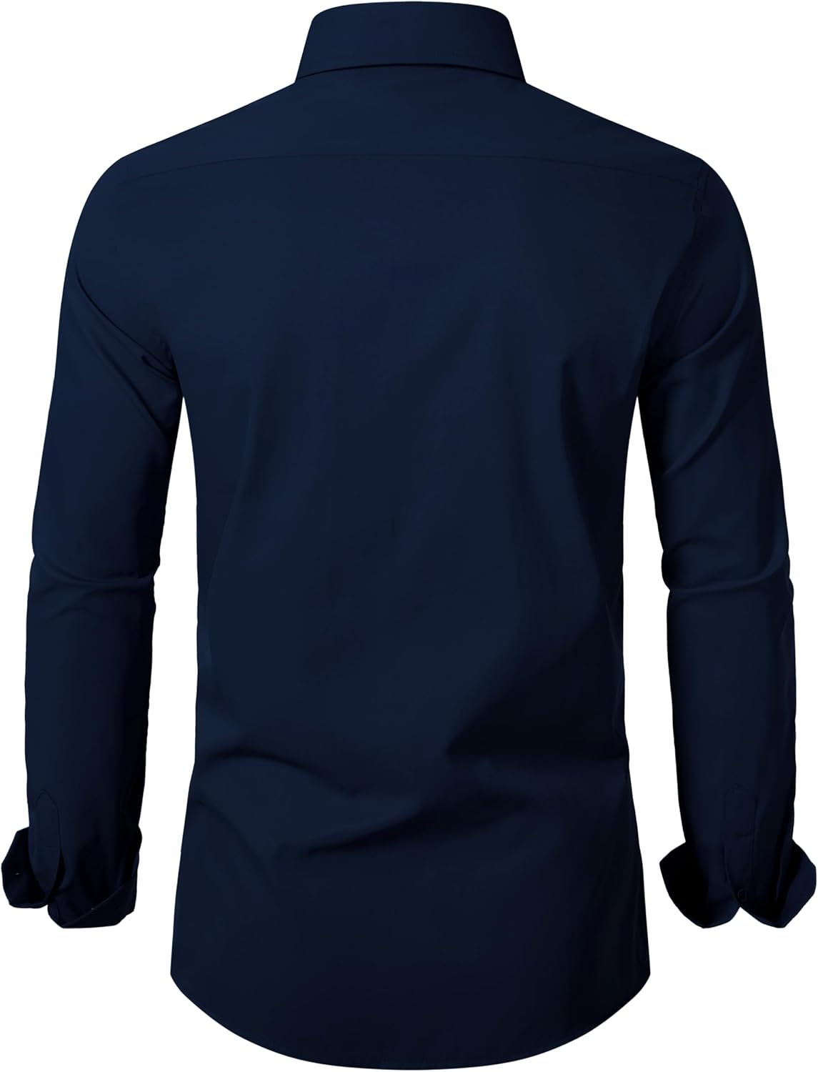 BEILU Stretch Mens Slim Fit Dress Shirts Formal Long Sleeve Button Down Shirts