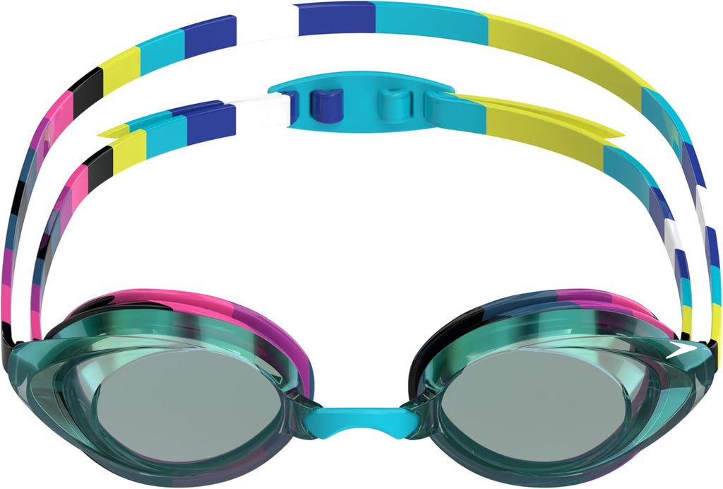 Speedo Unisex-Adult Swim Goggles Mirrored Vanquisher 2.0