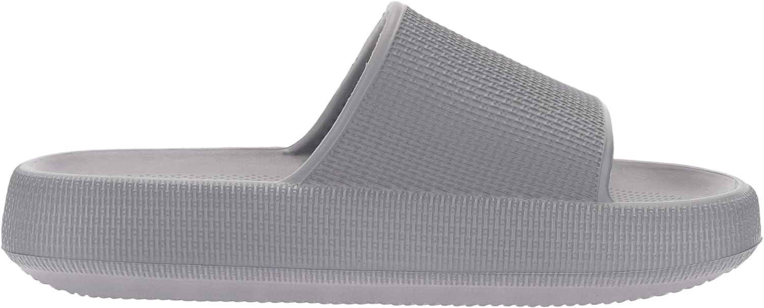 BRONAX Pillow Slippers for Women and Men | House Slides Shower Sandals | Cushioned Thick Sole