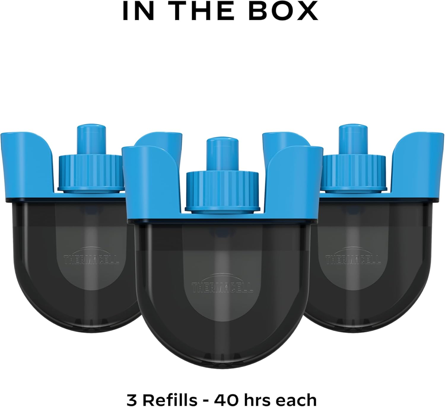 Thermacell Rechargeable Mosquito Repeller Refills; Advanced Repellent Formula Provides 20 Foot Protection Zone; Compatible with Thermacell E-Series & Radius Only; No DEET, Spray or Flame