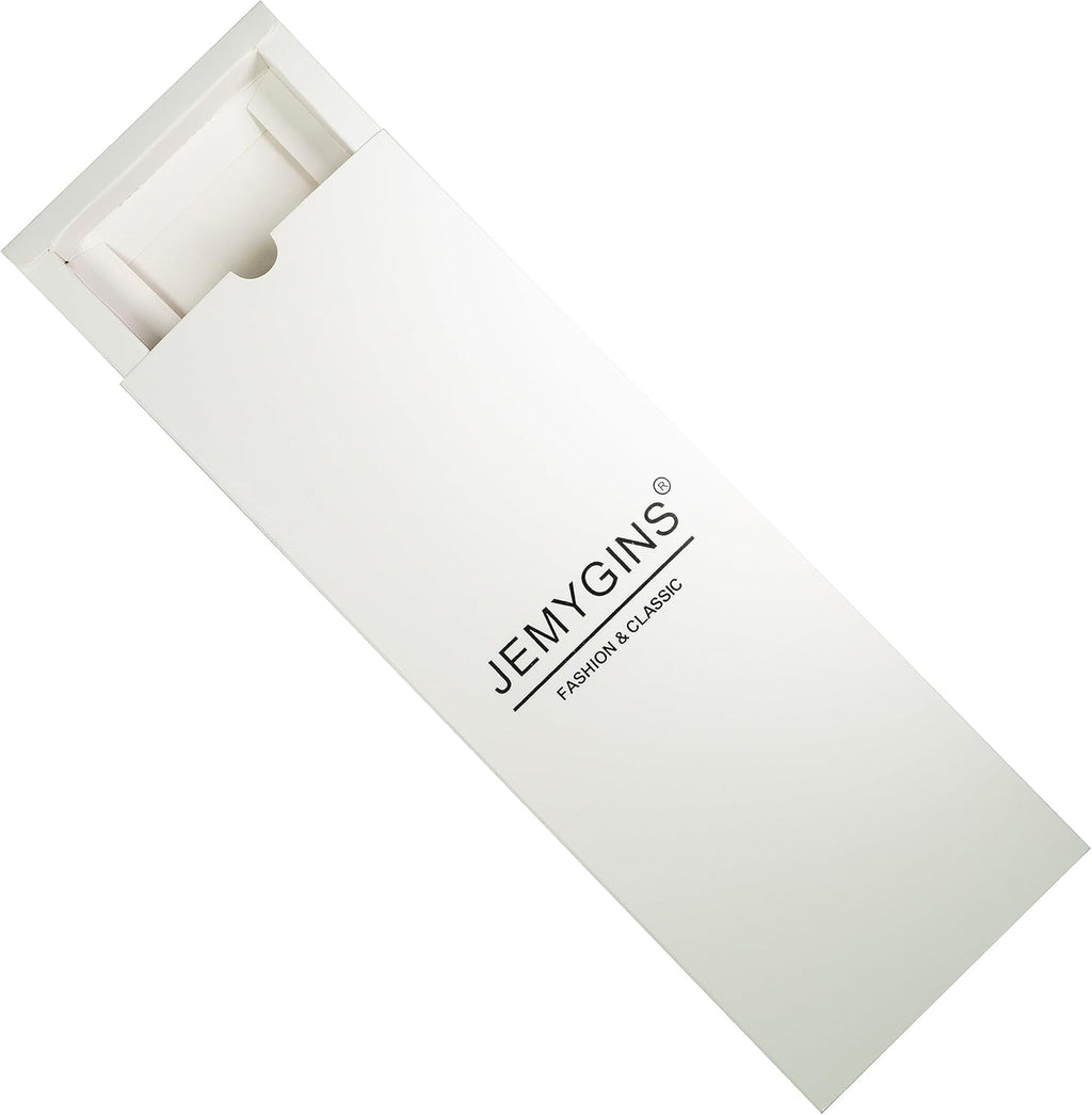 JEMYGINS 3.15“Solid Color Pre-tied Adjustable Necktie for Business and Wedding