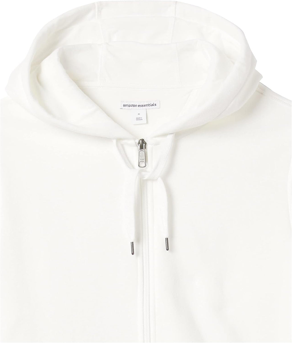 Essentials Men's Full-Zip Fleece Hoodie (Available in Big & Tall)