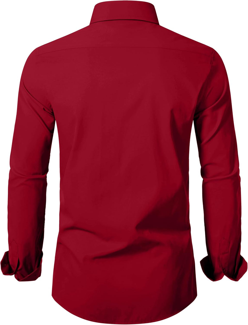 BEILU Stretch Mens Slim Fit Dress Shirts Formal Long Sleeve Button Down Shirts