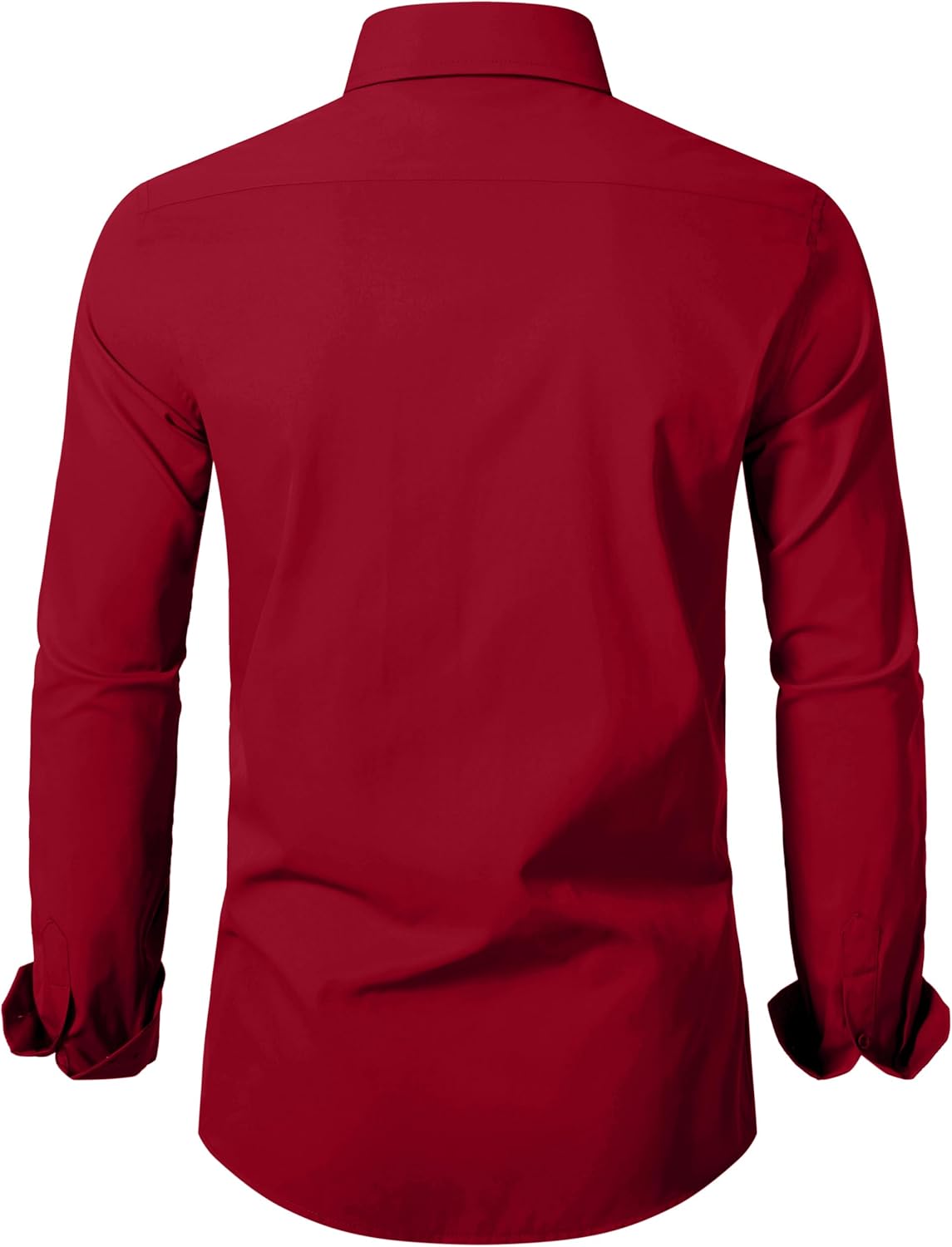 BEILU Stretch Mens Slim Fit Dress Shirts Formal Long Sleeve Button Down Shirts