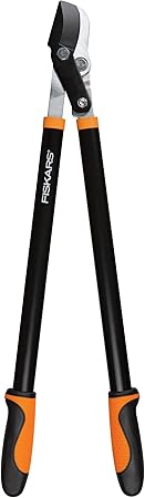 Fiskars 28-Inch Power-Lever Garden Bypass Lopper and Tree Trimmer, Sharp Precision-Ground Steel Blade for Cutting Branches up to 1.75-Inch Diameter