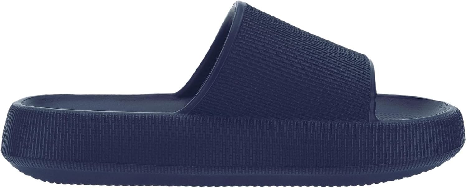 BRONAX Pillow Slippers for Women and Men | House Slides Shower Sandals | Cushioned Thick Sole