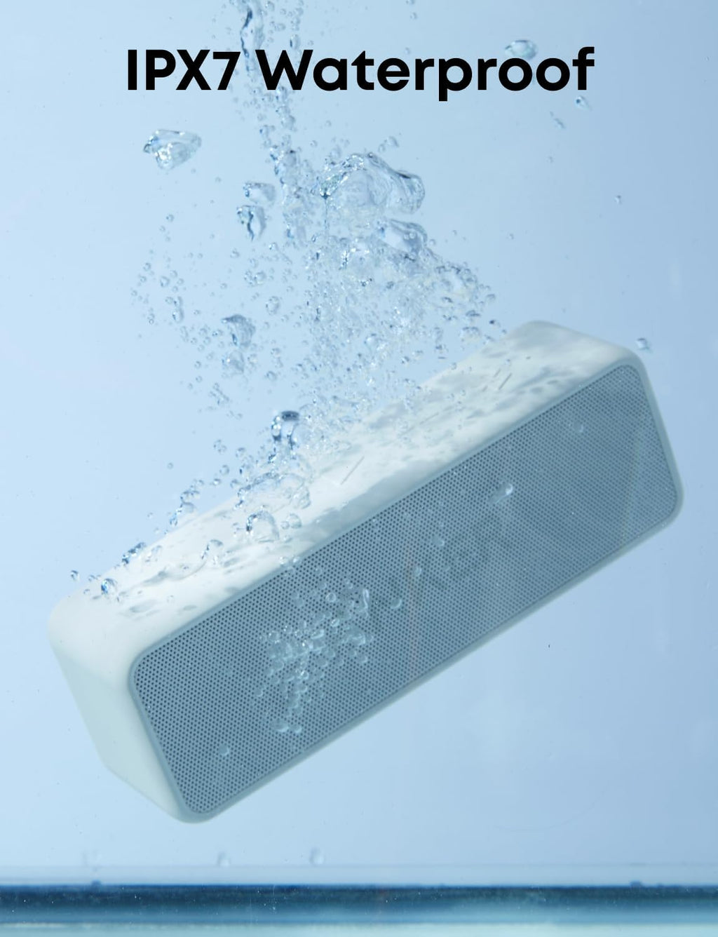 Anker Soundcore 2 Portable Bluetooth Speaker with Stereo Sound, Bluetooth 5, Bassup, IPX7 Waterproof, 24-Hour Playtime, Wireless Stereo Pairing, Speaker for Home, Outdoors, Travel