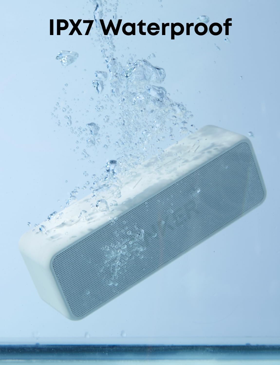 Anker Soundcore 2 Portable Bluetooth Speaker with Stereo Sound, Bluetooth 5, Bassup, IPX7 Waterproof, 24-Hour Playtime, Wireless Stereo Pairing, Speaker for Home, Outdoors, Travel