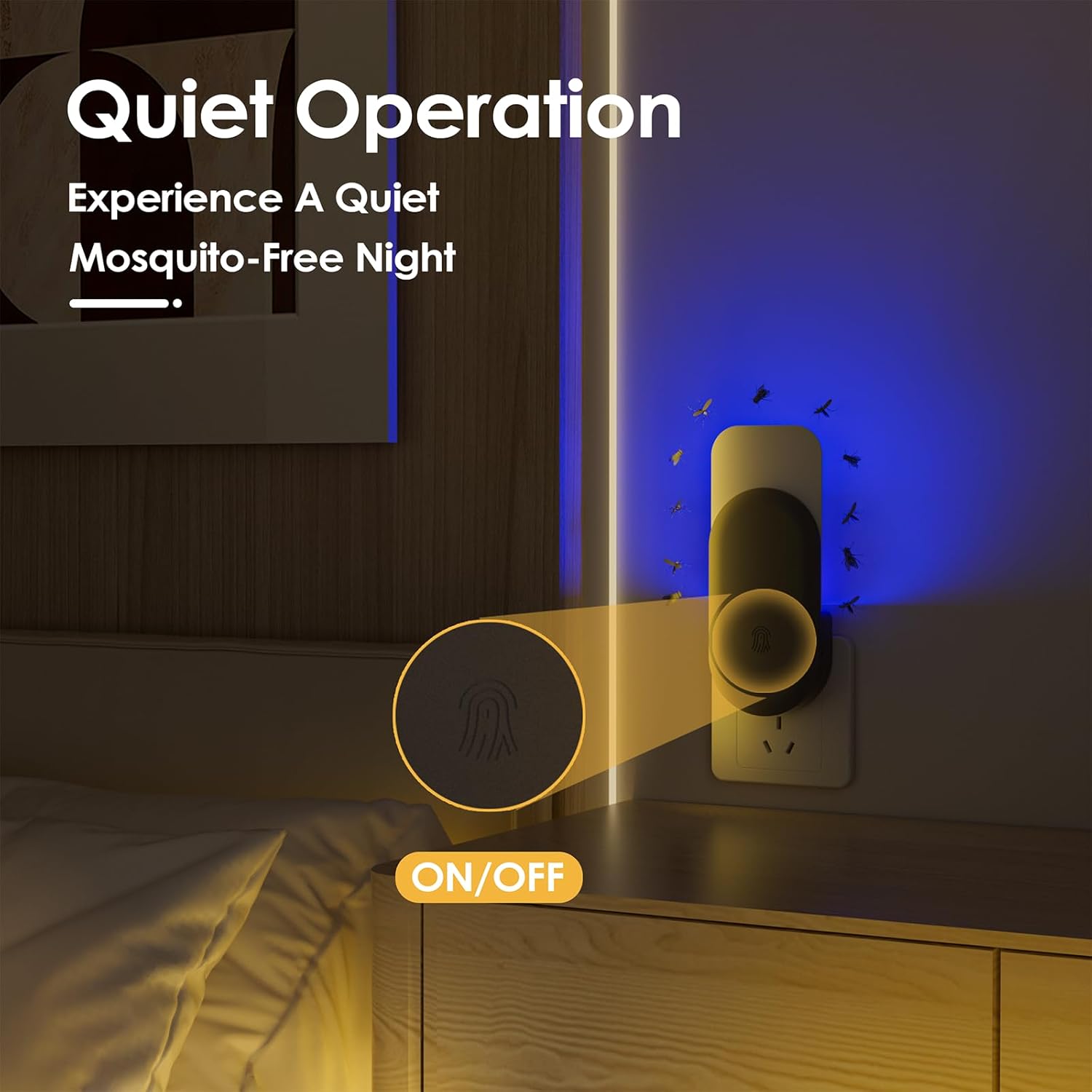 Flying Insect Trap, 2 in 1 Indoor Plug-in Fruit Fly Trap, 1 Trap White and 6 Glue Cards, Fruit Fly Traps for Gnat, Moth, Mosquito, Suitable for Every Part of The Home