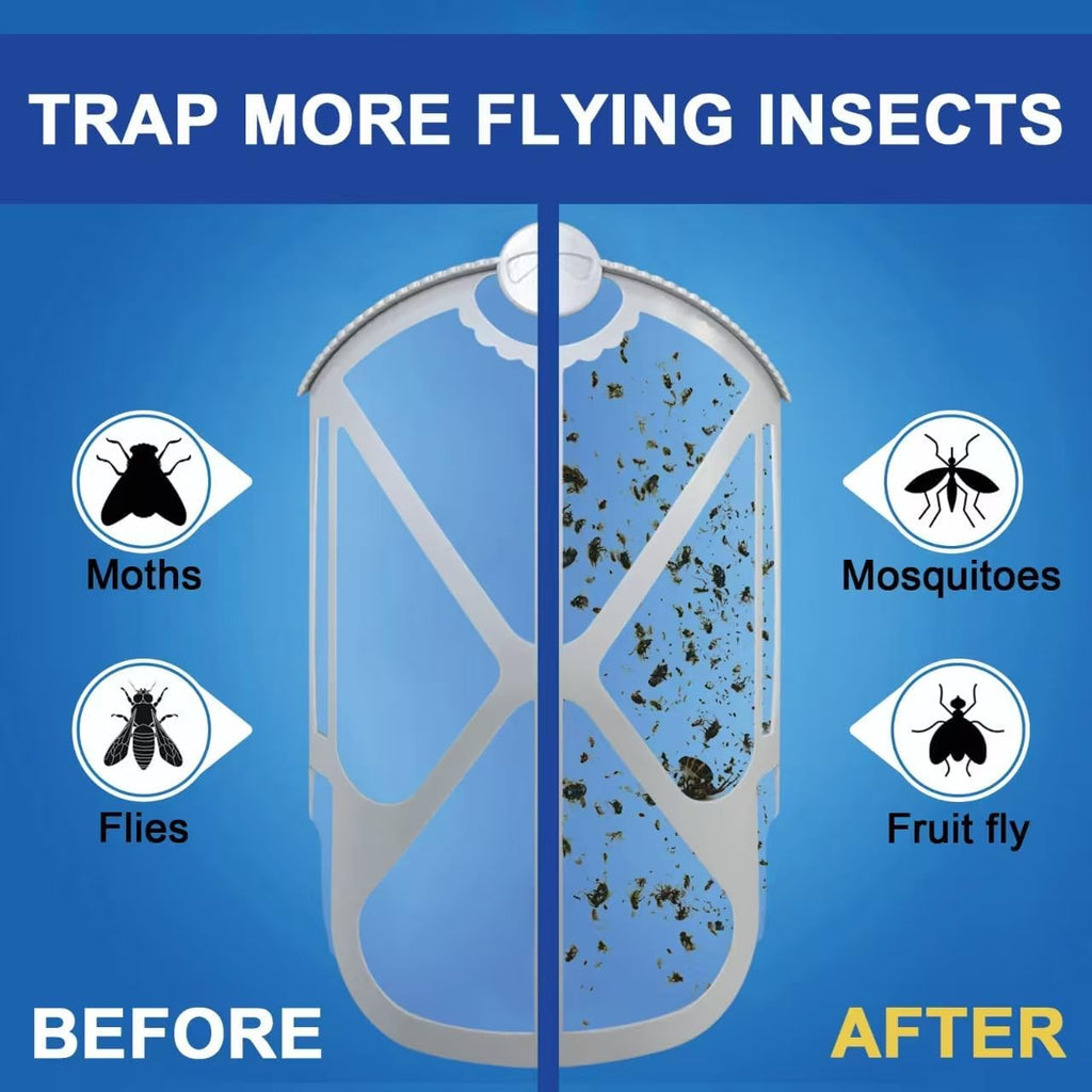 BAIMNOCM 16 Pack Refills Cartridge Compatible with Flying Insect Trap M364 M364A and Max, White