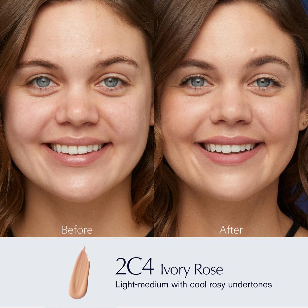 Estée Lauder Double Wear Stay-in-Place 24-Hour Long-Wear Matte Foundation Makeup, 1 Fl Oz