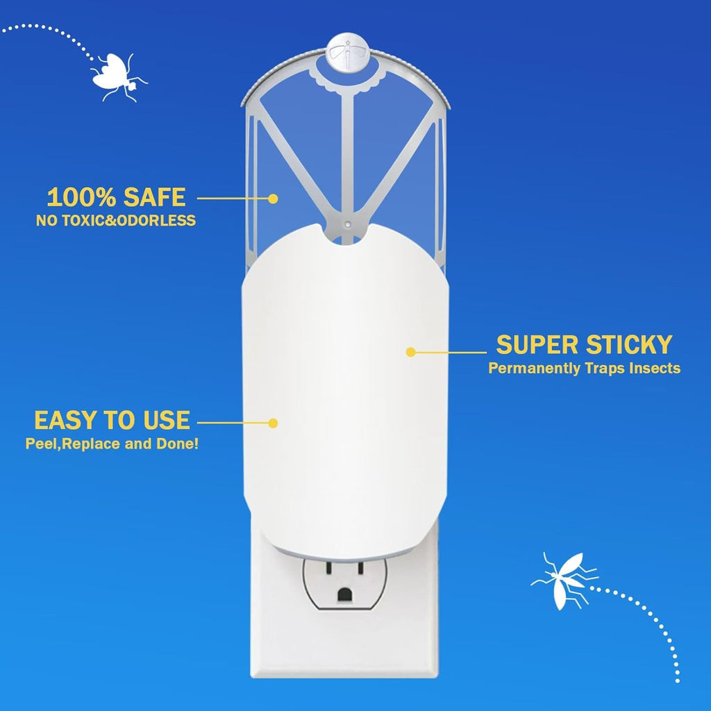 BAIMNOCM 16 Pack Refills Cartridge Compatible with Flying Insect Trap M364 M364A and Max, White