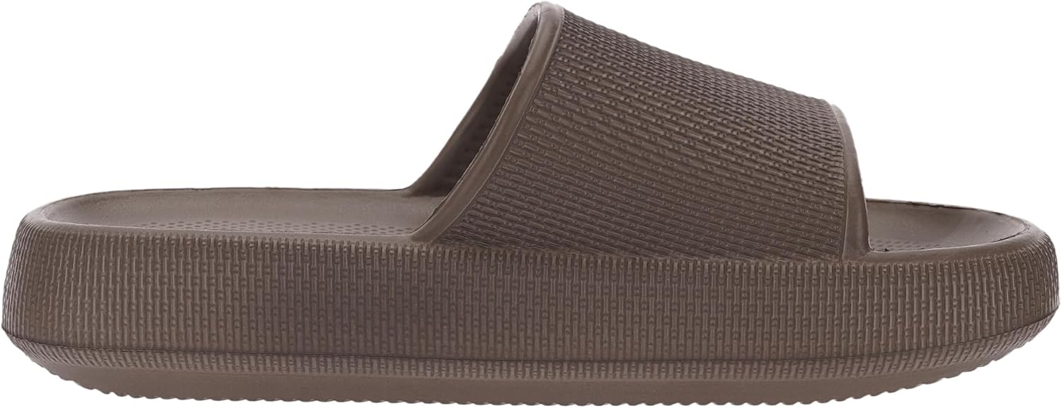 BRONAX Pillow Slippers for Women and Men | House Slides Shower Sandals | Cushioned Thick Sole