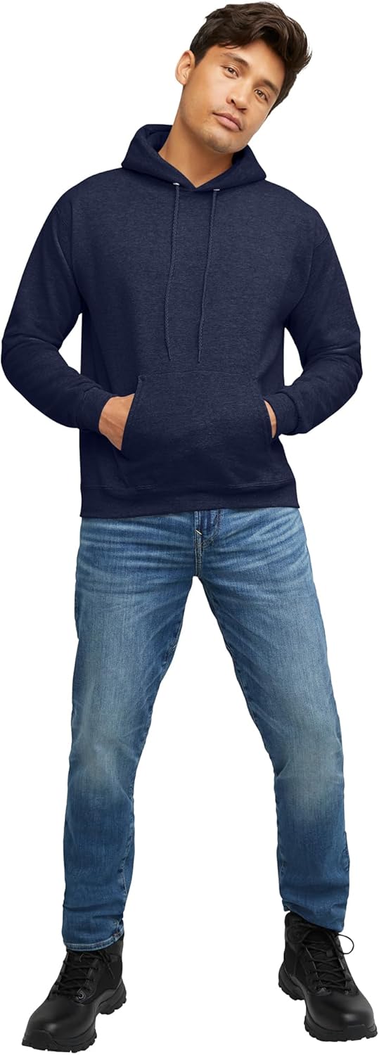 Hanes mens Hoodie, Ecosmart Fleece Hoodie, Hooded Sweatshirt for Men