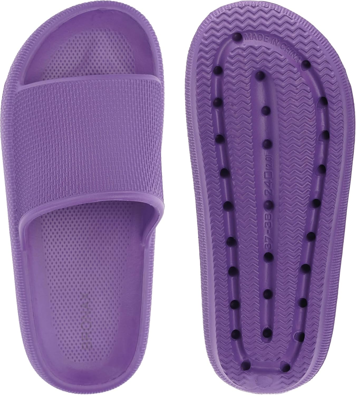 BRONAX Pillow Slippers for Women and Men | House Slides Shower Sandals | Cushioned Thick Sole