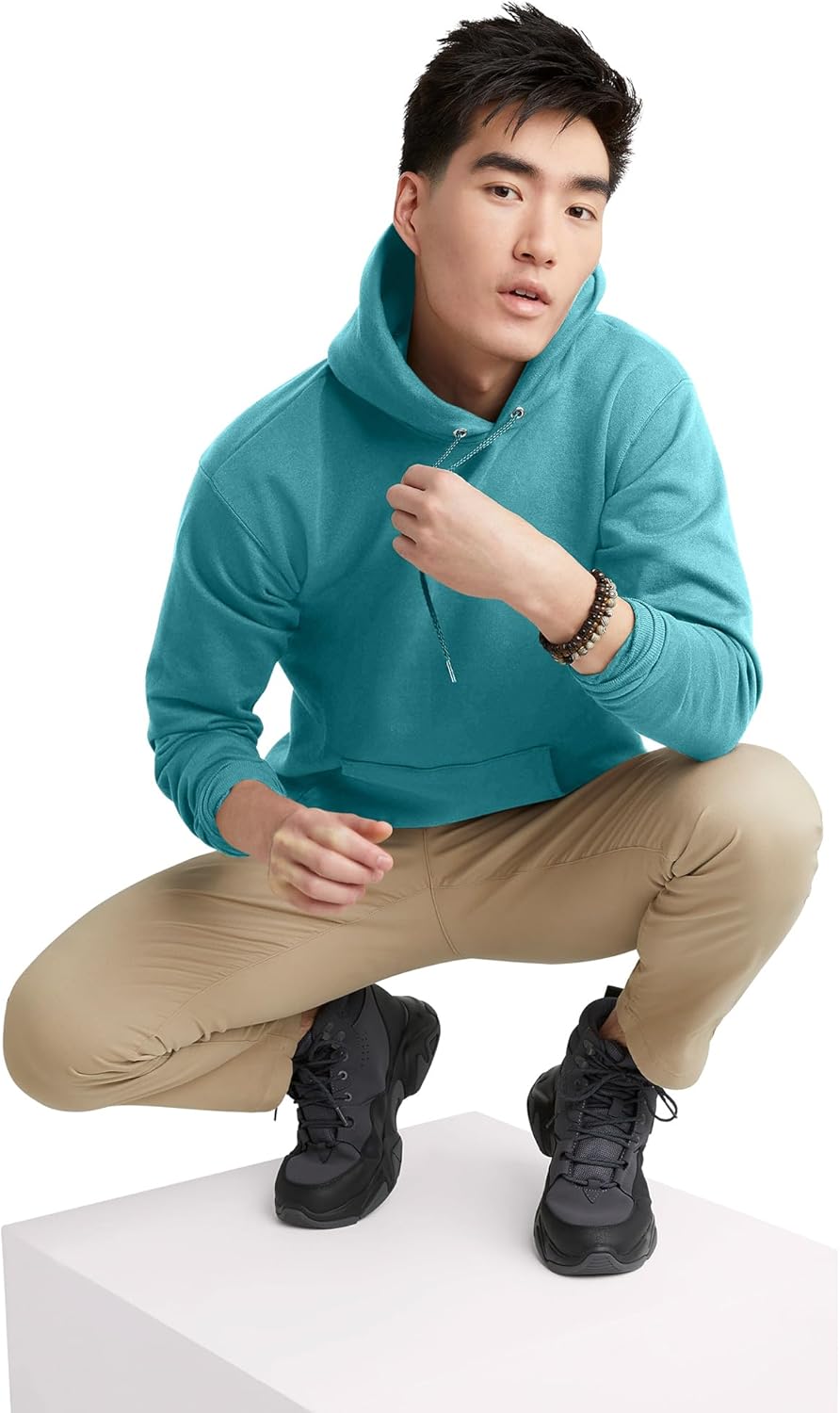 Hanes mens Hoodie, Ecosmart Fleece Hoodie, Hooded Sweatshirt for Men