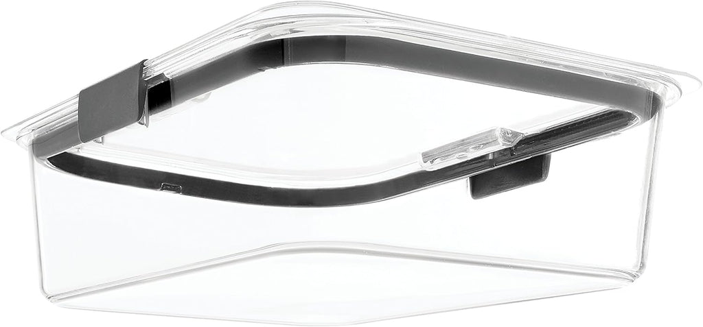 Rubbermaid Brilliance Food Storage Containers BPA Free Airtight Lids Ideal for Lunch Meal Prep & Leftovers Set of 5 (3.2 Cup)