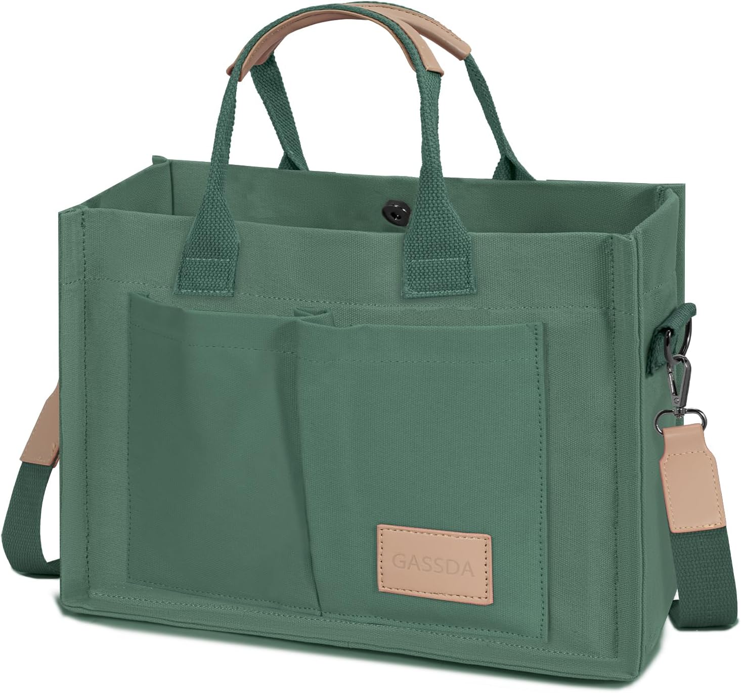 Tote Bags for Women Canvas Tote Purse Crossbody with Pockets Top Handle Shoulder Satchel Bag for Women