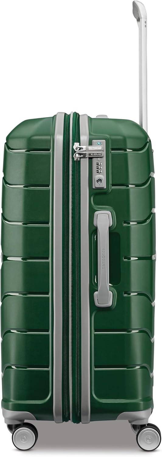 Samsonite Freeform Hardside Carry-On Luggage with Spinner Wheels - Hardshell Suitcase - TSA, Airline-Approved - Expandable Hard Shell, Smooth Rolling Wheels for Lightweight Travel - Navy