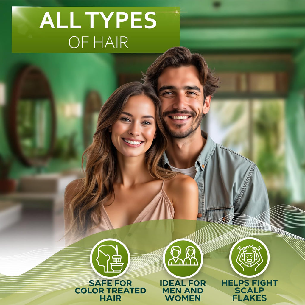 Biotin Shampoo and Conditioner Set - Sulfate and Paraben Free Treatment for Men and Women - Hair Thickening Volumizing Products to Help Boost Thinning Hair with Added Keratin