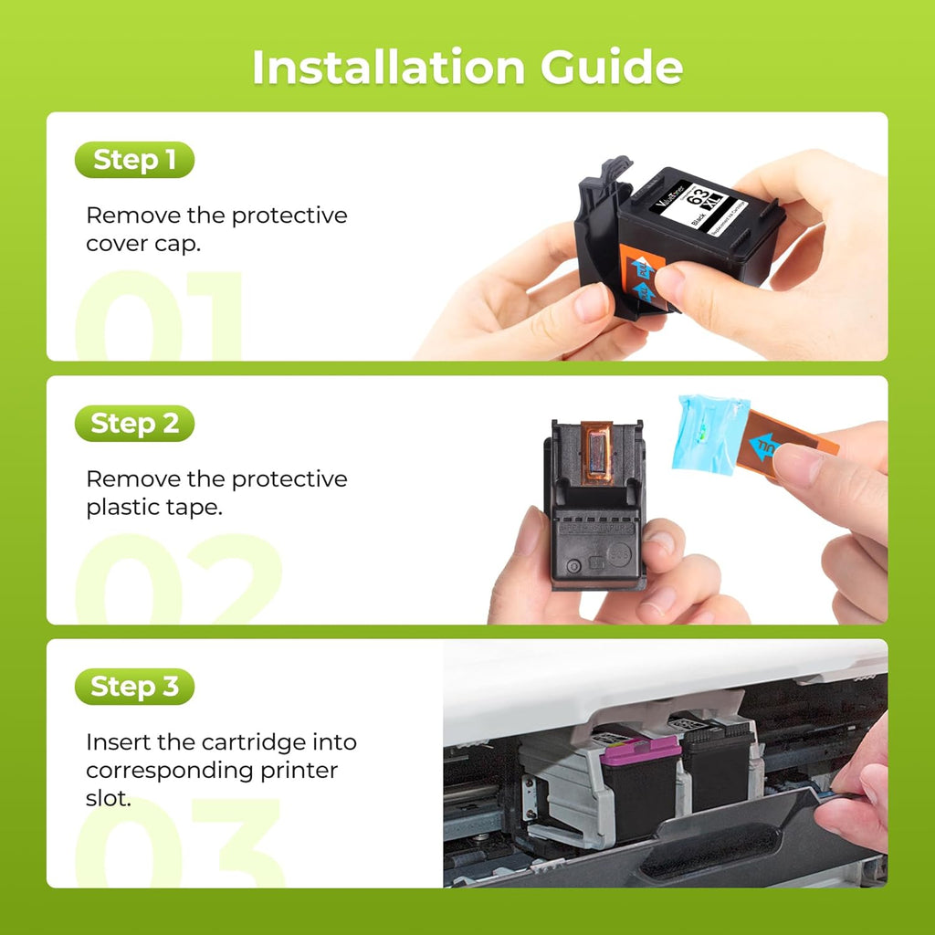 Valuetoner 245XL Ink Cartridge Replacement for Canon 245XL 246XL Combo Pack PG-245XL CL-246XL for Pixma TR4520 TR4527 MG2522 MG2520 MX490 MX492 TS202 TS302 TS3320 MG2920 Printer (Black, Color)