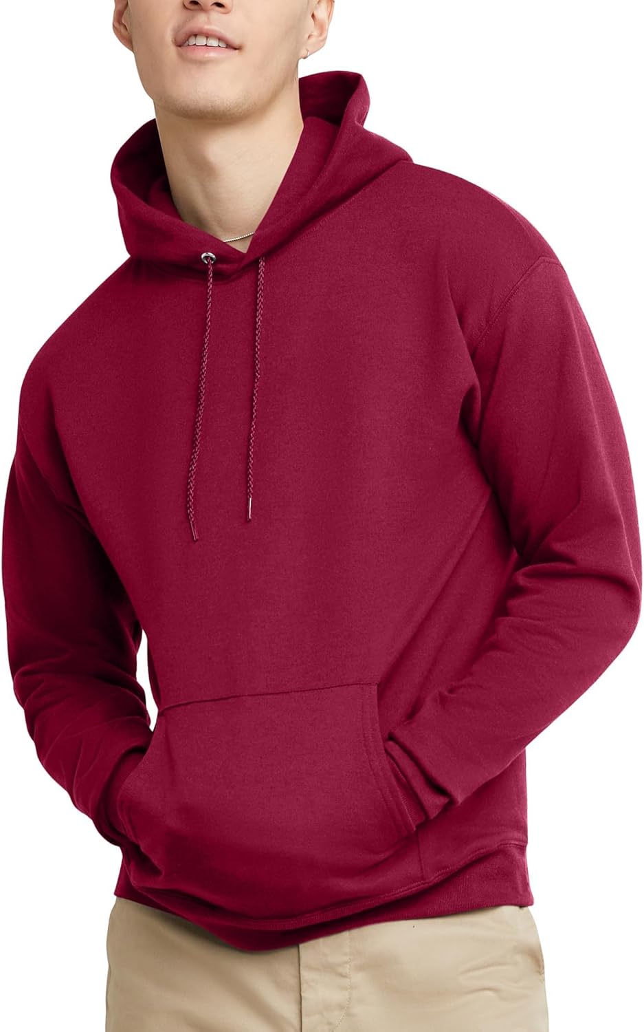 Hanes mens Hoodie, Ecosmart Fleece Hoodie, Hooded Sweatshirt for Men