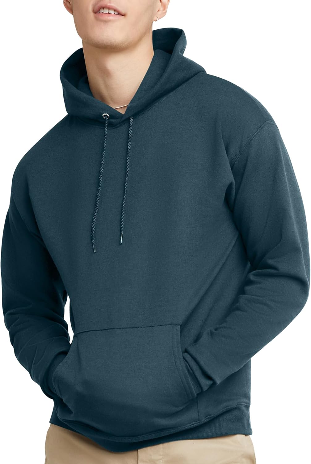 Hanes mens Hoodie, Ecosmart Fleece Hoodie, Hooded Sweatshirt for Men
