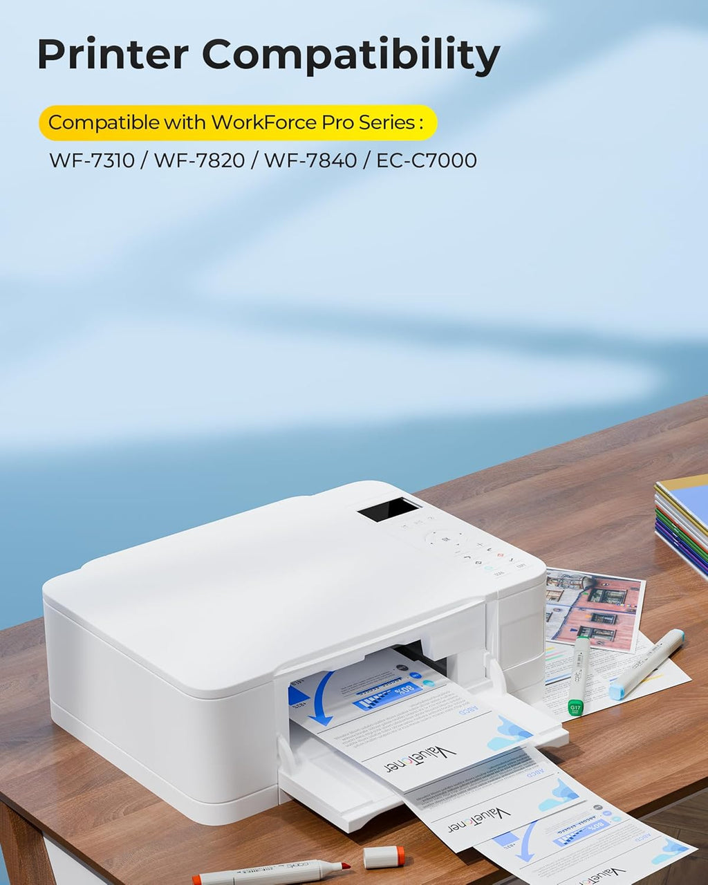 Valuetoner 245XL Ink Cartridge Replacement for Canon 245XL 246XL Combo Pack PG-245XL CL-246XL for Pixma TR4520 TR4527 MG2522 MG2520 MX490 MX492 TS202 TS302 TS3320 MG2920 Printer (Black, Color)