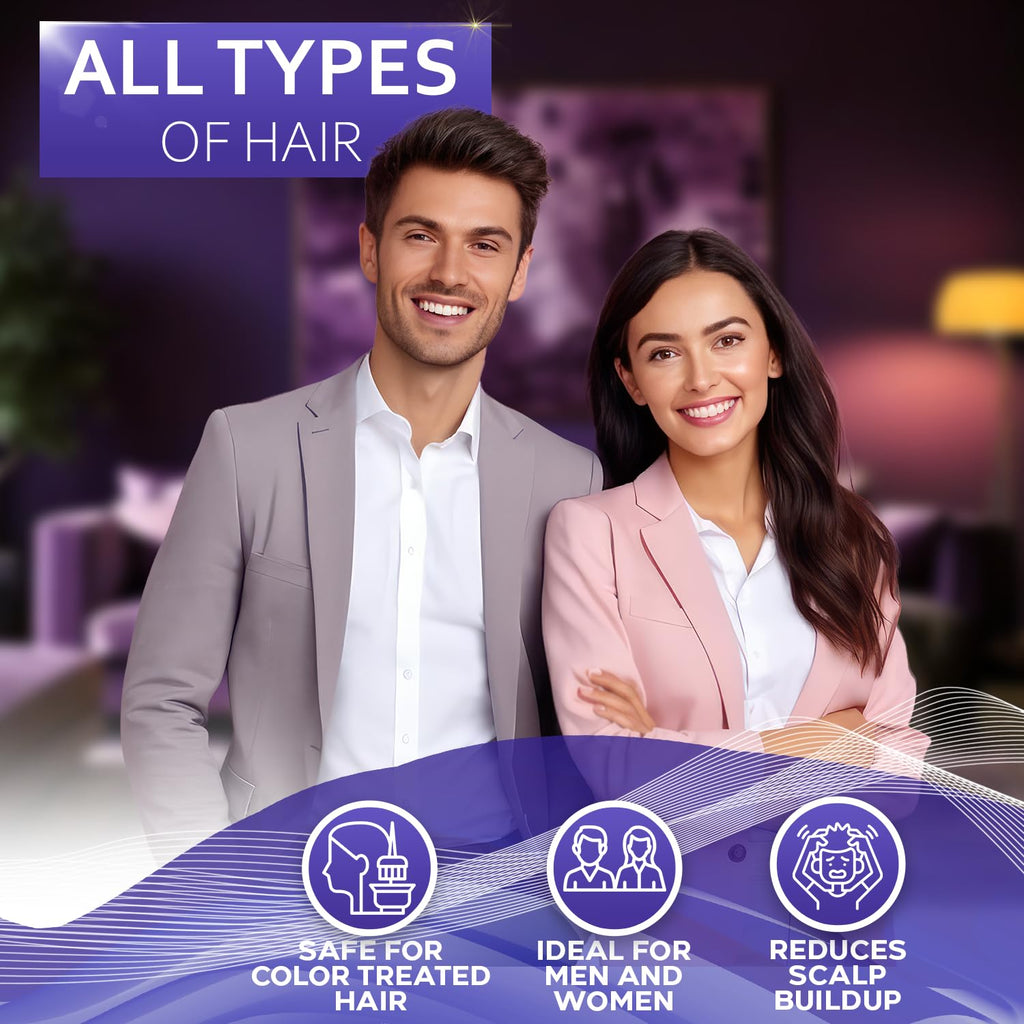 Biotin Shampoo and Conditioner Set - Sulfate and Paraben Free Treatment for Men and Women - Hair Thickening Volumizing Products to Help Boost Thinning Hair with Added Keratin