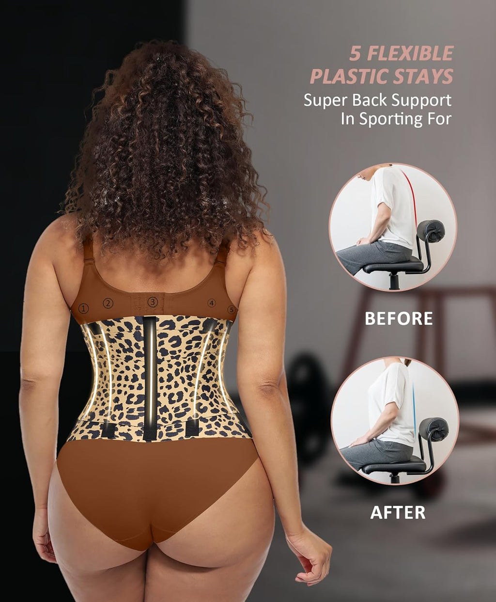 FeelinGirl Waist Trainer Belt Waist Cincher Trimmer Ab Belt Tummy Control Body Shaper with Triple Wrap Women and Men