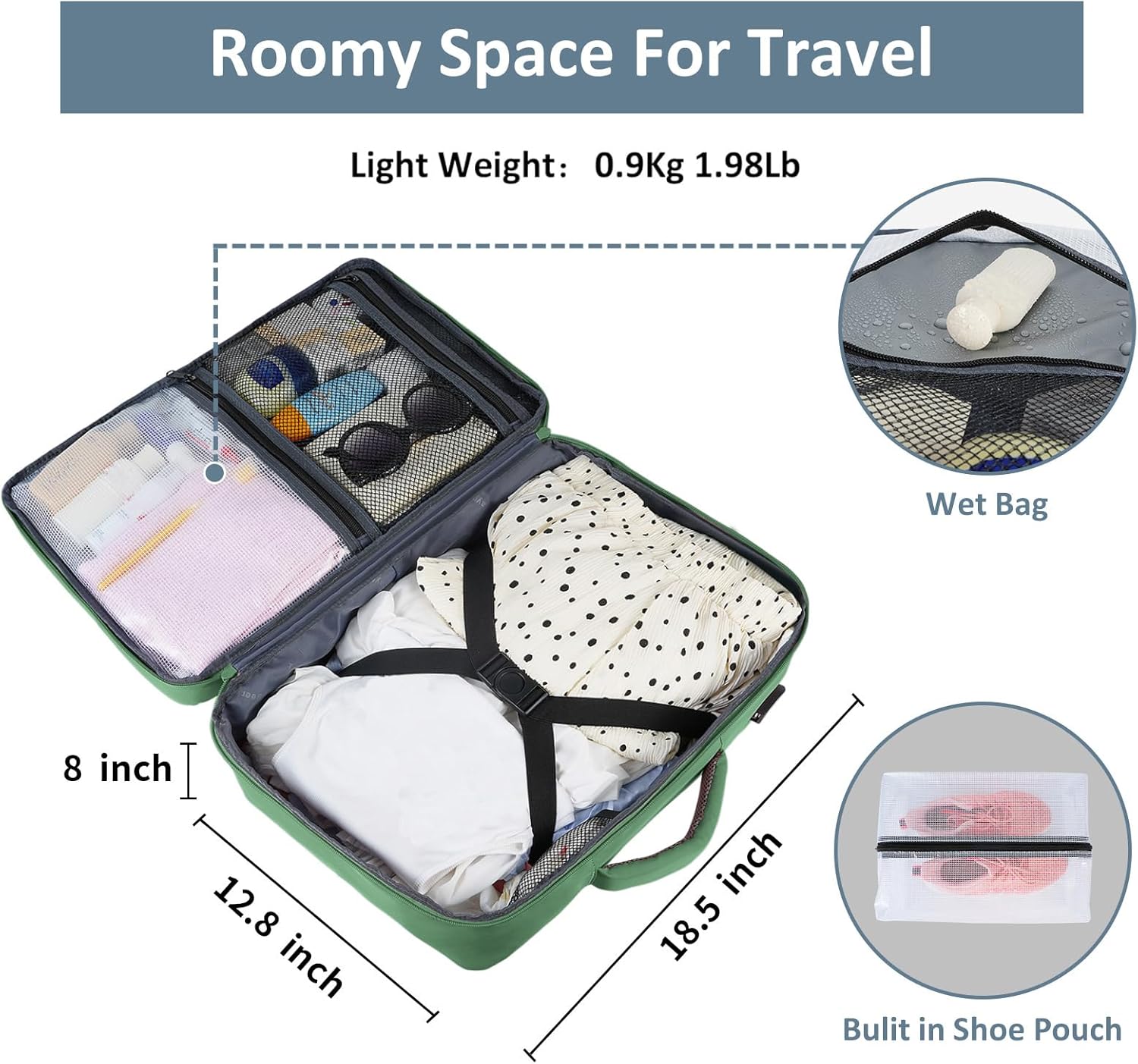 Taygeer Travel Backpack for Women, Carry On Backpack with USB Charging Port & Shoe Pouch, TSA 15.6inch Laptop Mochila Flight Approved, Nurse Bag Casual Daypack for Weekender Business Hiking, Pink