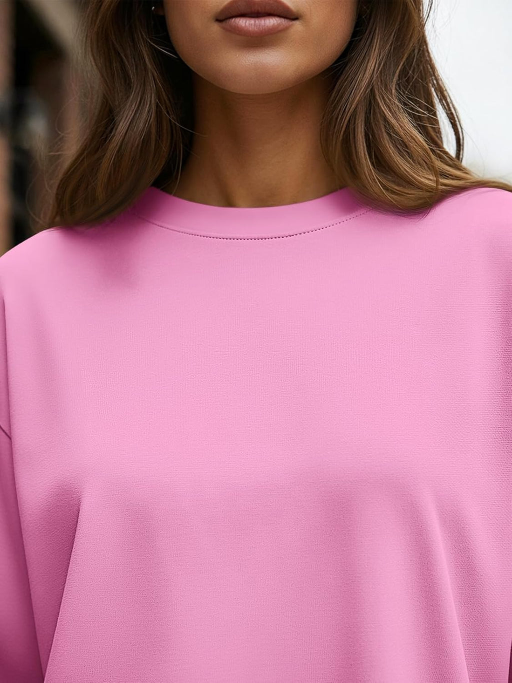 Trendy Queen Womens Oversized Long Sleeve T Shirts 2025 Basic Crewneck Tee Fall Tops Casual Workout Y2K Clothes