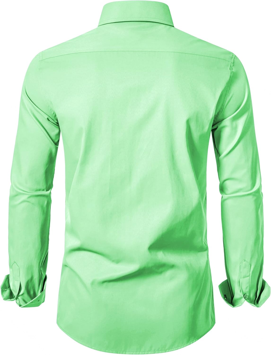 BEILU Stretch Mens Slim Fit Dress Shirts Formal Long Sleeve Button Down Shirts