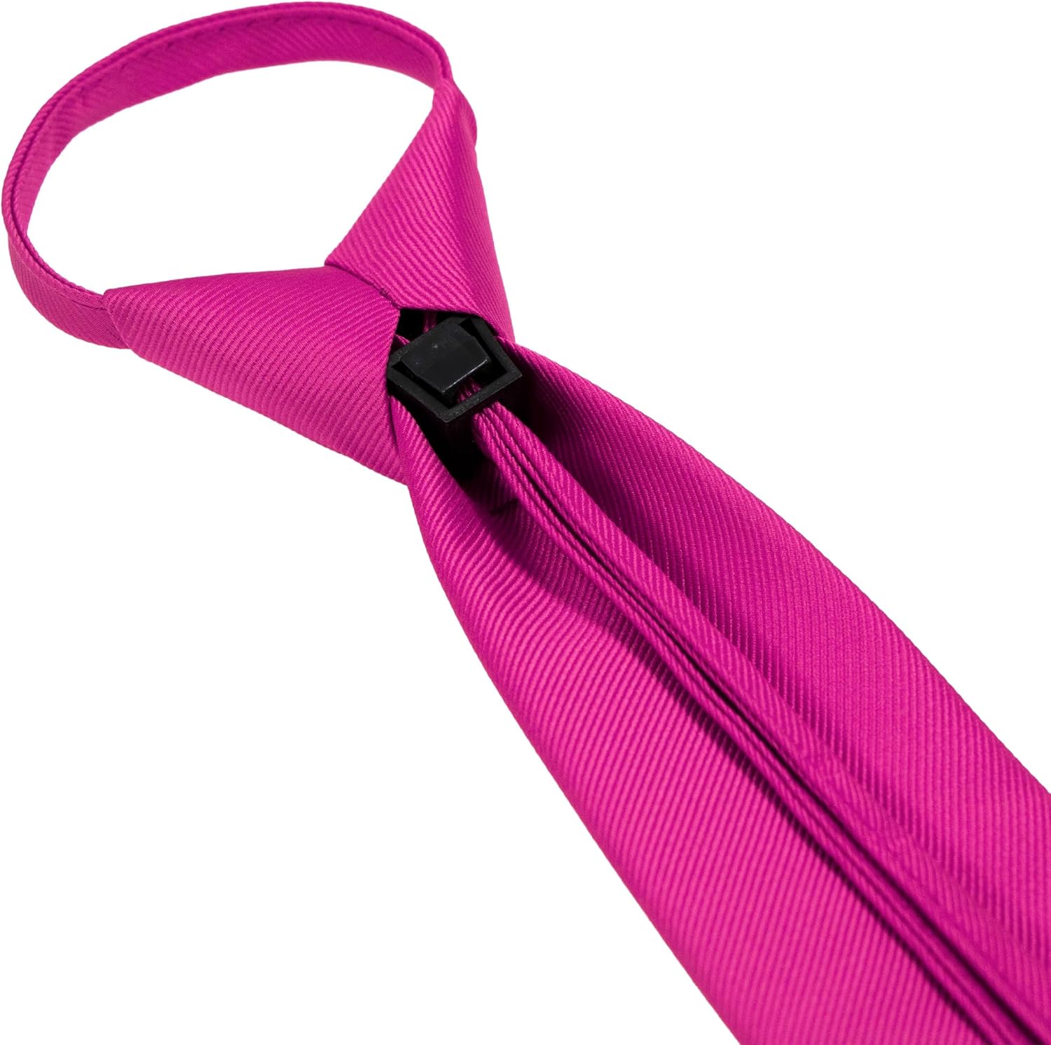 JEMYGINS 3.15“Solid Color Pre-tied Adjustable Necktie for Business and Wedding