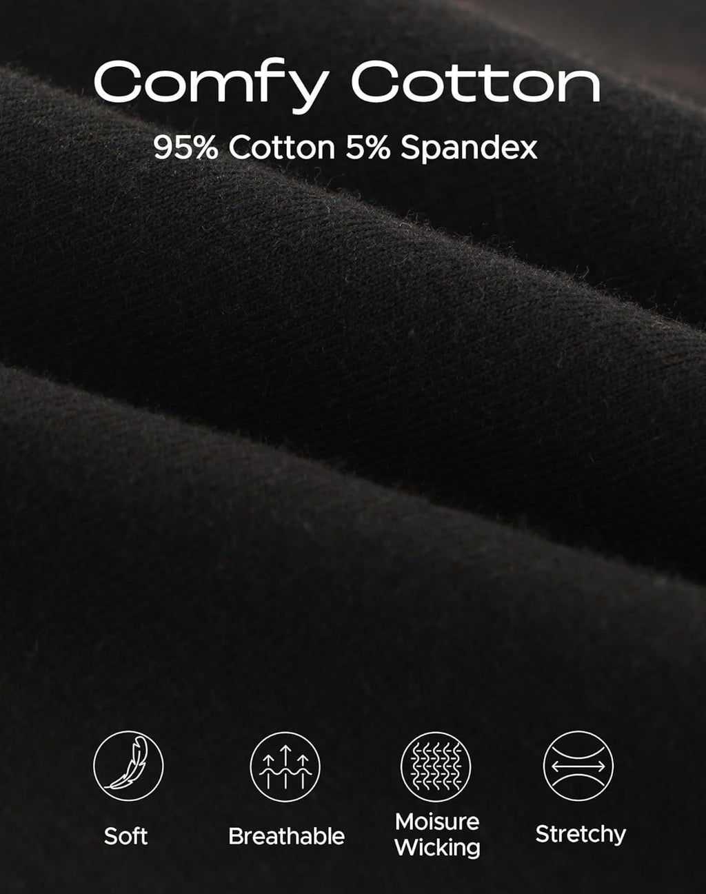 INNERSY Womens Underwear Cotton Hipster Panties Regular & Plus Size 6-Pack