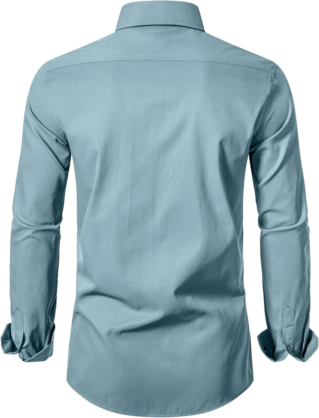 BEILU Stretch Mens Slim Fit Dress Shirts Formal Long Sleeve Button Down Shirts
