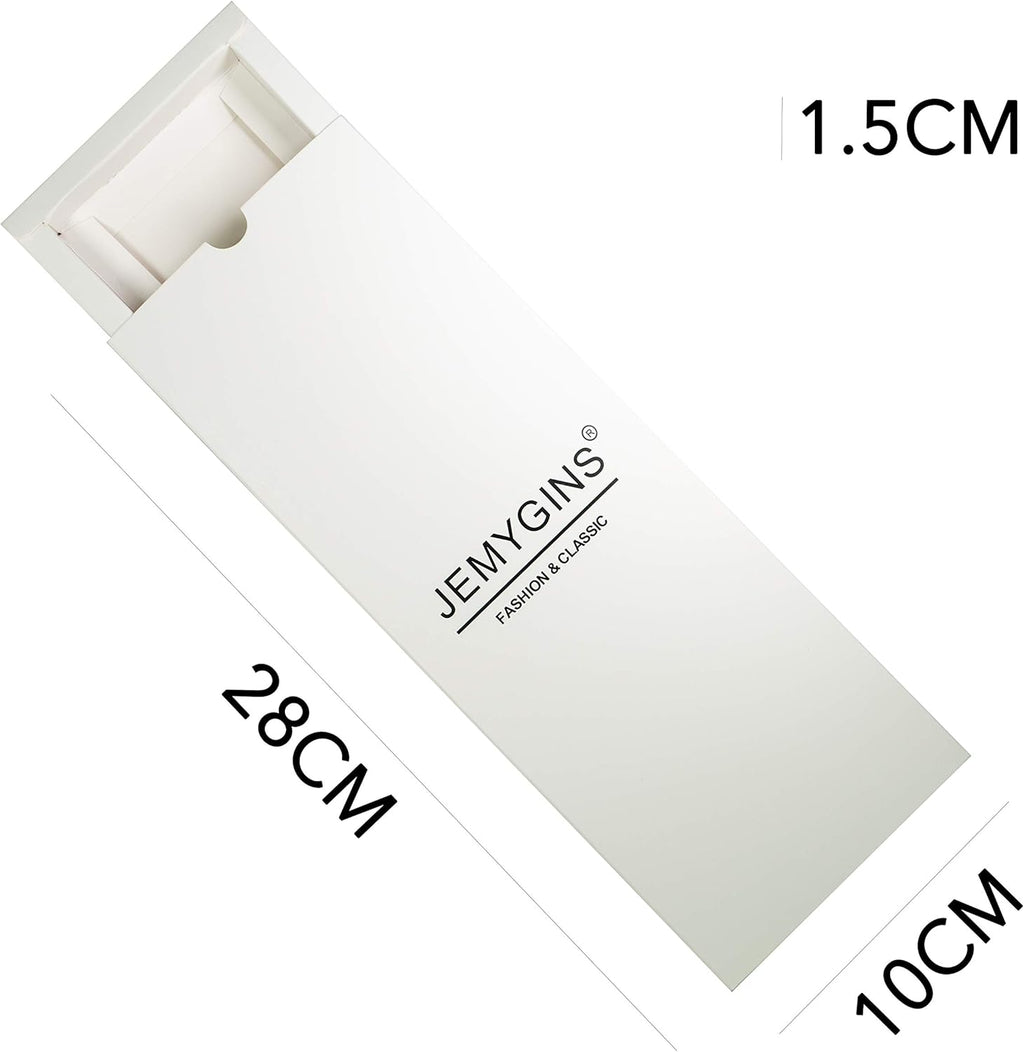 JEMYGINS 3.15“Solid Color Pre-tied Adjustable Necktie for Business and Wedding