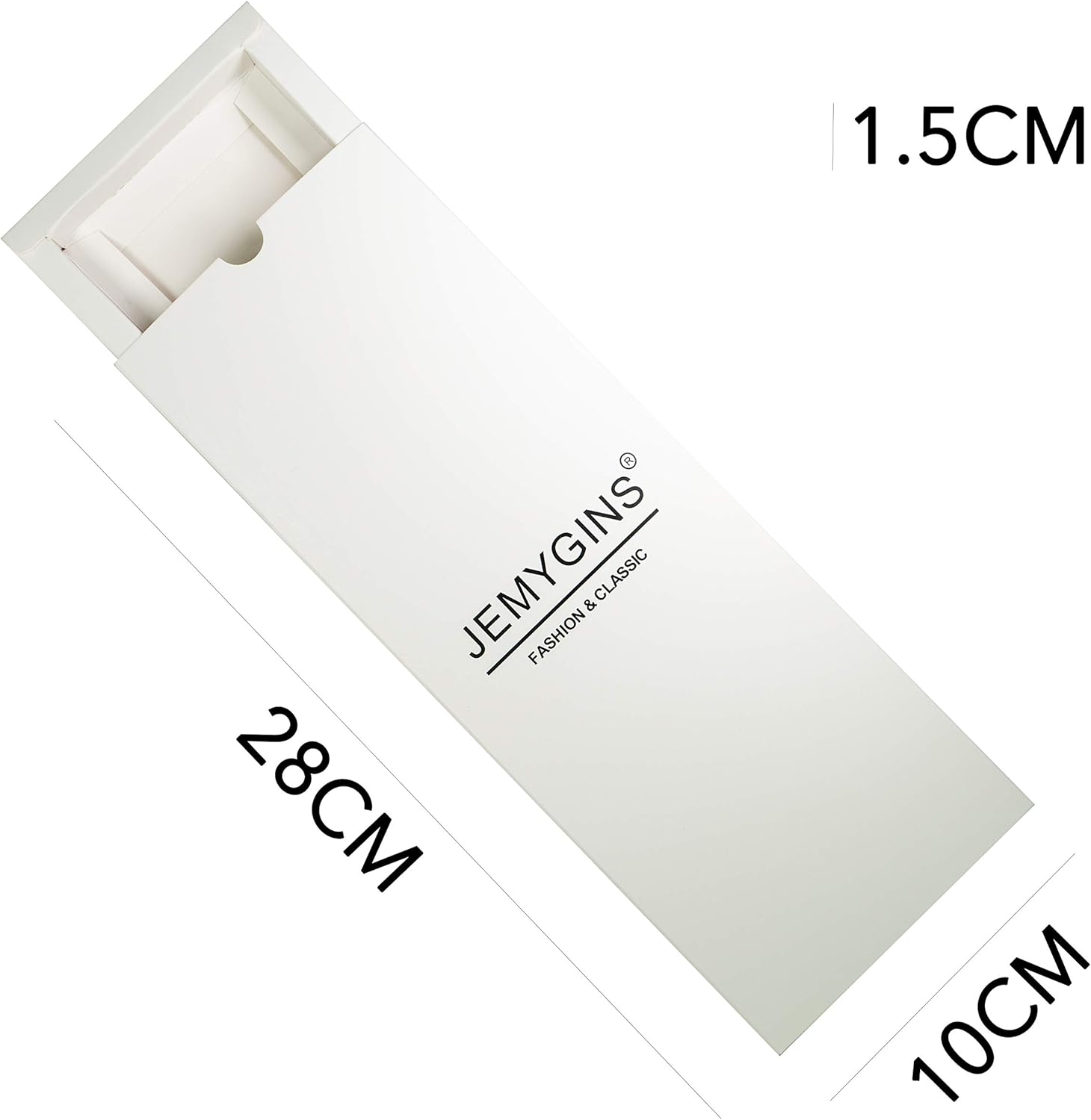 JEMYGINS 3.15“Solid Color Pre-tied Adjustable Necktie for Business and Wedding