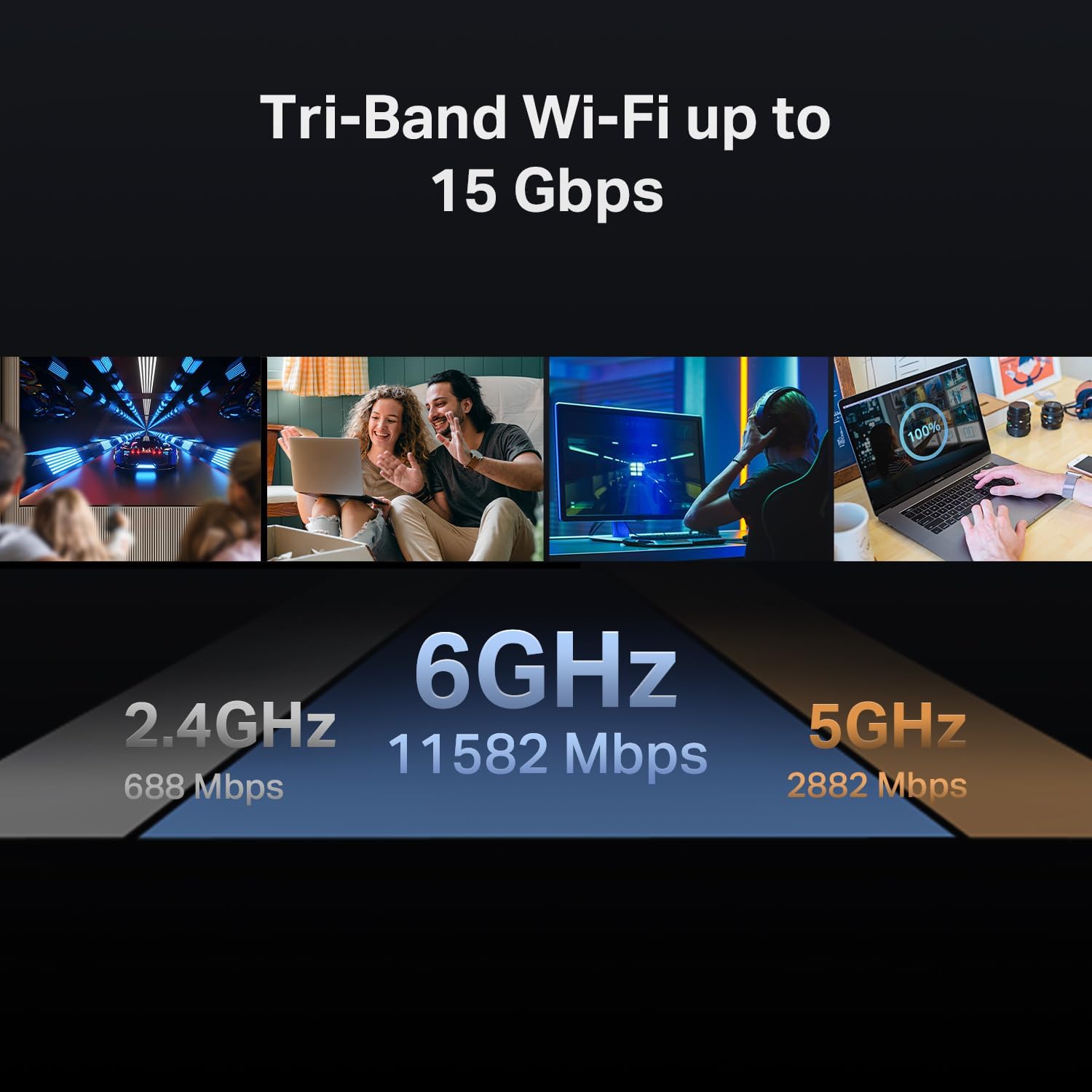 TP-Link AX1800 WiFi 6 Router V4 (Archer AX21) – Dual Band Wireless Internet, Gigabit, Easy Mesh, Works with Alexa - A Certified for Humans Device, Free Expert Support