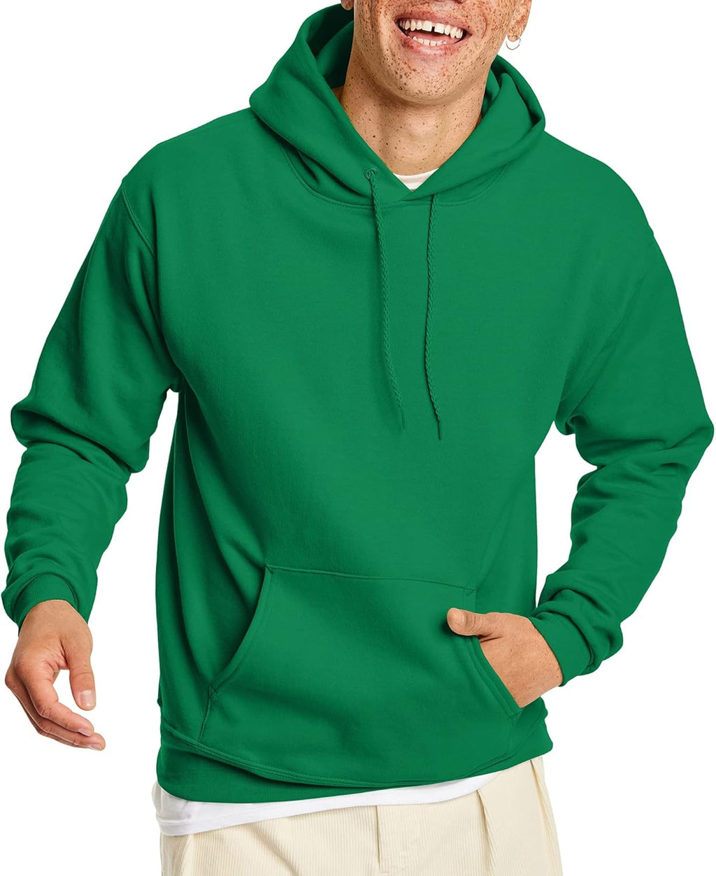 Hanes mens Hoodie, Ecosmart Fleece Hoodie, Hooded Sweatshirt for Men